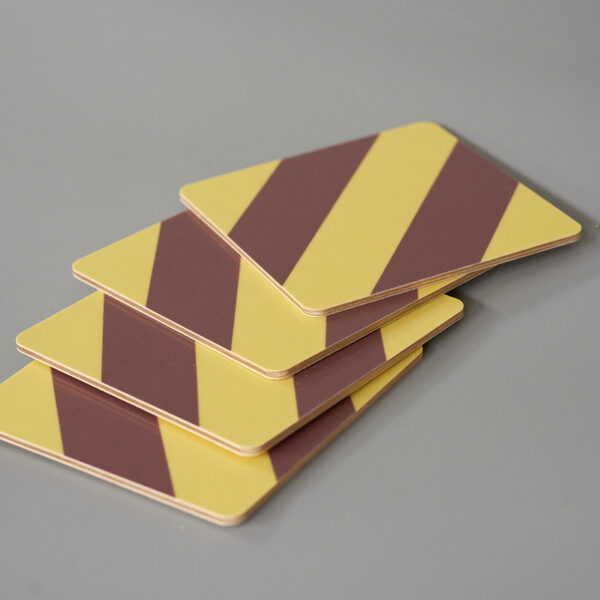 Coaster 4 pcs "Yellow honey"
