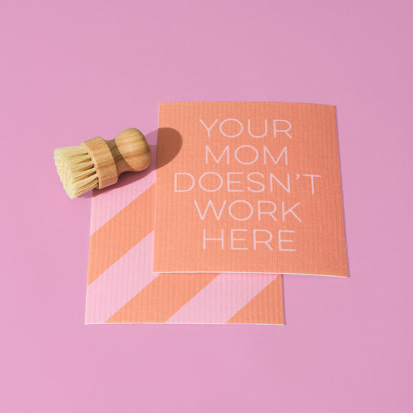 Dish Cloth 2 pcs "orange"