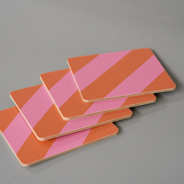 Coasters 4 pcs "Pink Lemonade"