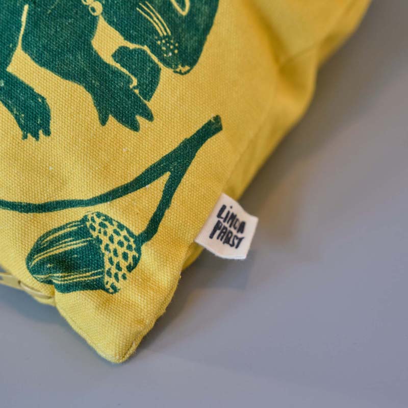 Cushion Cover 'Fairy tale' Yellow - Image 4